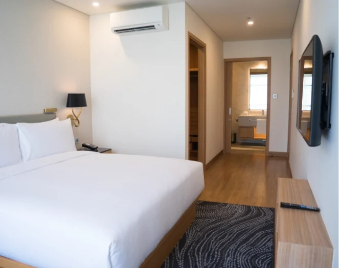 AC room in all bedrooms