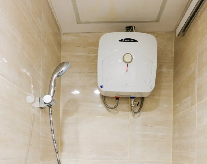 Geysers in all toilets